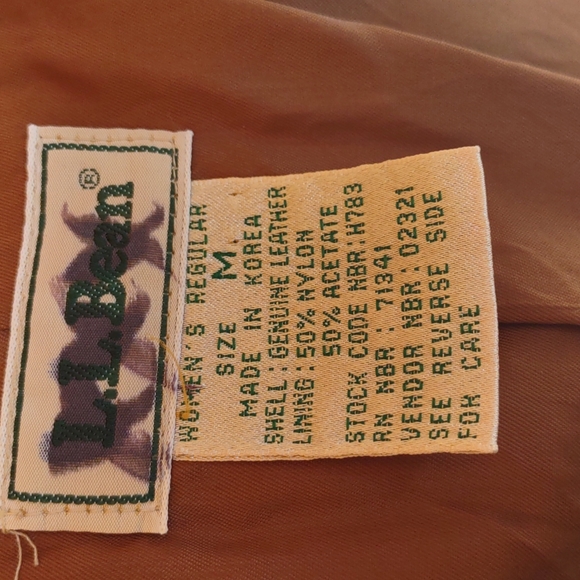 LL Bean Suede Vest - Picture 6 of 7